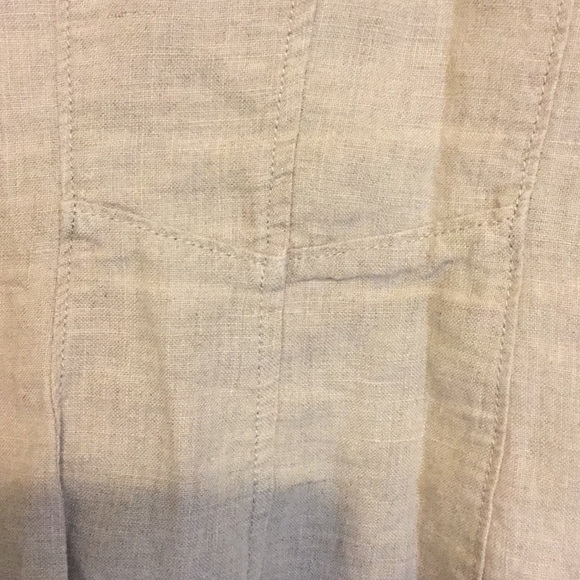Coldwater Creek Linen Blazer, 10, EUC - Picture 4 of 4